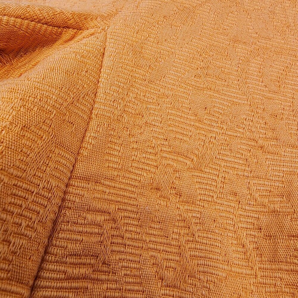Vintage Teri Jon Rickie Freeman Blazer Womens 4 Orange Floral Inlay Short Sleeve - Picture 14 of 16